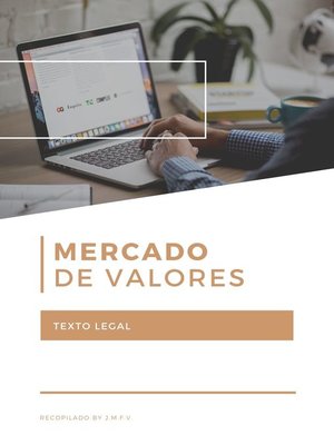 cover image of Mercado de Valores